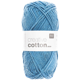 Rico Creative Cotton Aran 55 Blue
