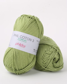 Phildar coton 3 Feuille