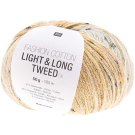 Fashion Cotton Light & Long Tweed dk lila-mint