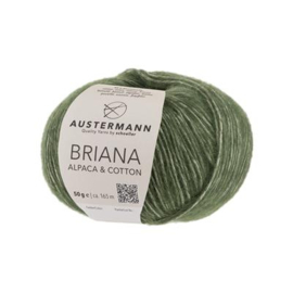 Austermann Briana Alpaca Cotton 08 Olijfgroen