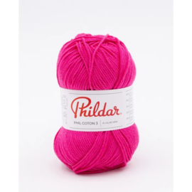 Phildar Coton 3 Fuchsia