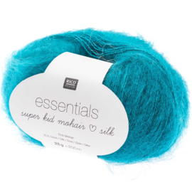 Rico Essentials Super Kid Mohair Loves  Silk 022 Turqu.