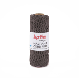 Katia Macramé Cord Fine 204 - Bleek bruin