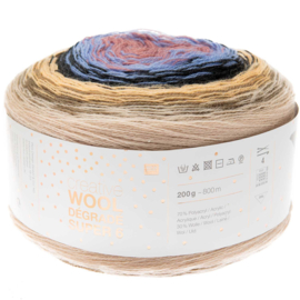 Rico Creative Wool Dégradé Super6 014 BLUE-POWDER
