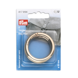 PRYM 417894 RINGEN TASSEN 35MM NEW GOLD