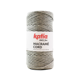 Katia Macramé Cord 102 - Licht grijs