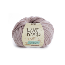 Katia Love Wool 109 - Medium bleekrood