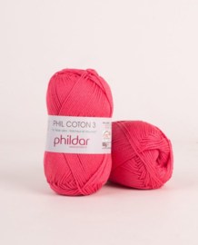 Phildar coton 3 Pink