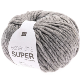 Rico Design Essentials Super super chunky silbergrau