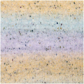 Fashion Cotton Light & Long Tweed dk lila-mint 005
