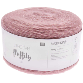 Rico Creative Fluffily DK 010 smokey pink