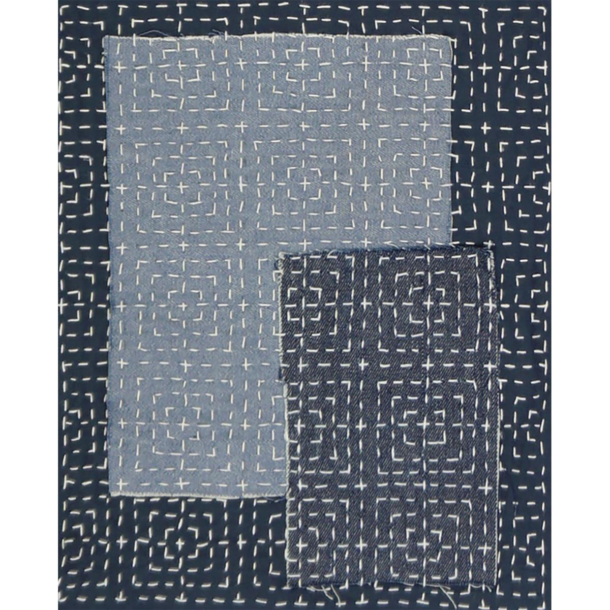 ReStyle Sashiko sjabloon vierkanten patroon maat 10 x 10 cm -