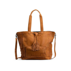 MUUD Libby. Handgemaakt leren tas voor diverse projecten 40x20cm - kleur WHISKY
