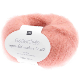 Rico Essentials Super Kid Mohair Loves  Silk 056 Silk seabuckhorn