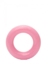 Durable plastic ringetjes roze 20 mm (749)