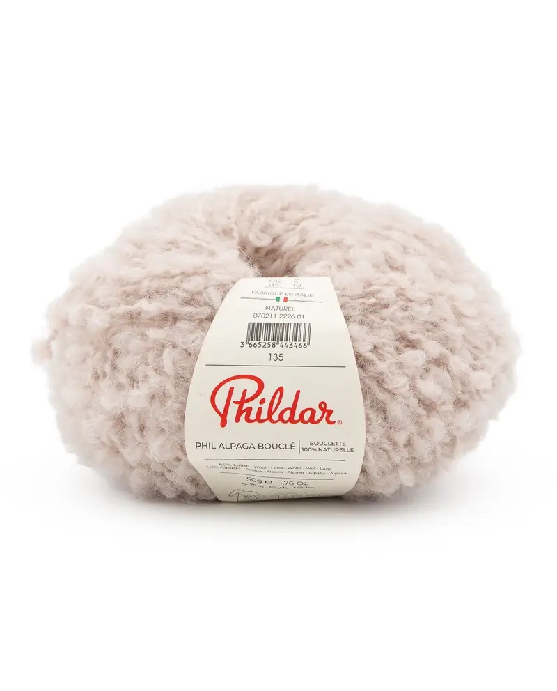 Phildar Alpaca Boucle Naturel