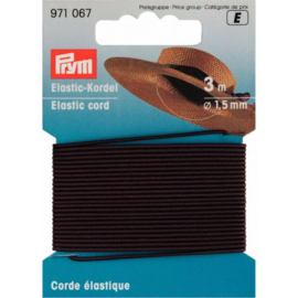 PRYM ELASTISCH KOORD 1.5MM BRUIN