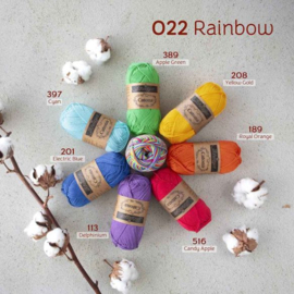 Scheepjes Catona Chroma -  022 Rainbow