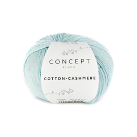 Katia Concept Cotton-Cashmere 73 - Waterblauw