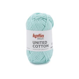 Katia United Cotton 18 - Waterblauw