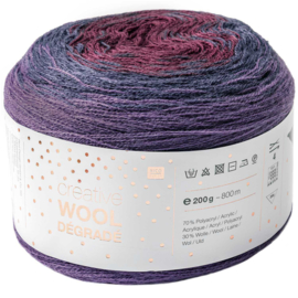 Rico Creative Wool Degrade 010 lila