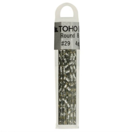 Toho glaskralen rond 8-0-6 x 4G kl 0029