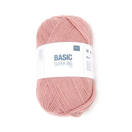 Rico basic Super Big Aran 002 oud roze