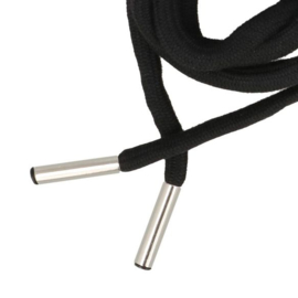 Hoodie koord met koordeinden 6mm 1.25m  - 000
