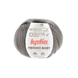 Katia Merino Baby 95 - Steengrijs