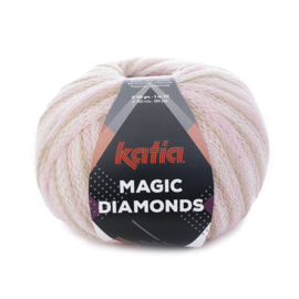 Katia Magic Diamonds 54 - Bleekrood-Ecru-Beige