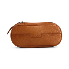 MUUD Erinna. Handgemaakt leren handwerketuit 26.5x5x11cm - kleur WHISKY