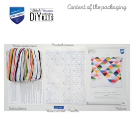 SPANSTEEKKUSSEN KIT DRIEHOEKJES