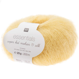 Rico Essentials Super Kid Mohair Loves  Silk 047 Vanilla