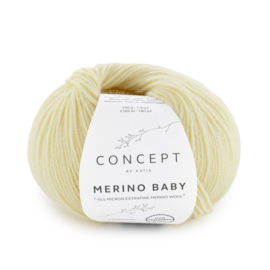 Katia Merino Baby 164 - Licht geel