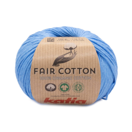 Katia Fair Cotton 56 - Blauw