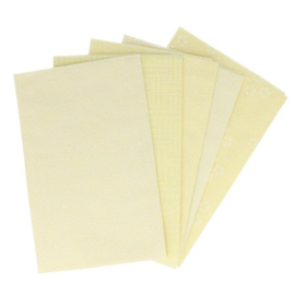 TISSU DE MARIE FAT QUARTER BUNDLES - INDUSTRIOUS IVORY