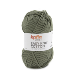 Katia Easy knit cotton 12 - Olijfgroen