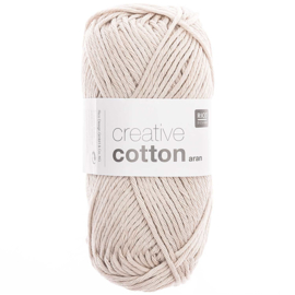 Rico Creative Cotton Aran 22 Silver-Grey