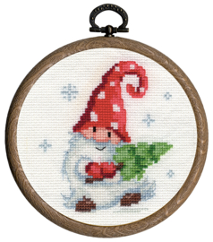 MINIATUUR KIT KERSTKABOUTERS SET VAN 3