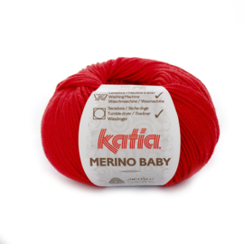 Katia Merino Baby 4 - Rood