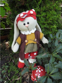 XXL Funny Bunny kledingset Dots herfst