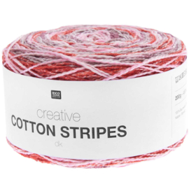 Rico Design Creative Cotton Stripes dk berries