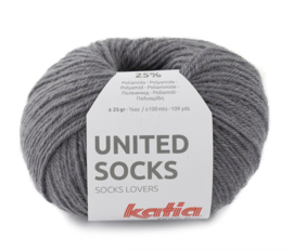 Katia United Socks 9 - Donker grijs