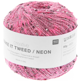 Rico Design Creative Make It Tweed Neon fuchsia