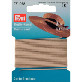 PRYM ELASTISCH KOORD 1.5MM BEIGE