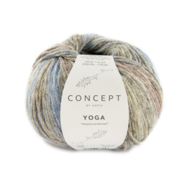 Katia Concept Yoga 208 - Blauw-Bruin