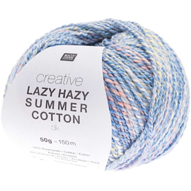 Rico Creative Lazy Hazy Summer Cotton 008 blauw