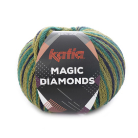 Katia Magic Diamonds 57 - Groen-Donker blauw