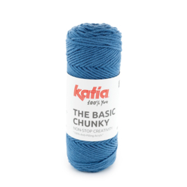 Katia The Basic Chunky 52 - Medium blauw