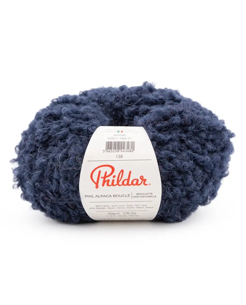 Phildar Alpaca Boucle Marine